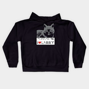 I Love Larry Gifts Kids Hoodie